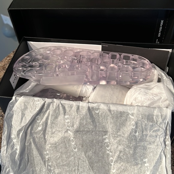 Coach Ulyssa clear sandal/slide - Picture 5 of 6